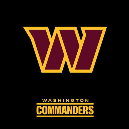 NFL Washington Commanders Black Background Moto E5 Play Skin